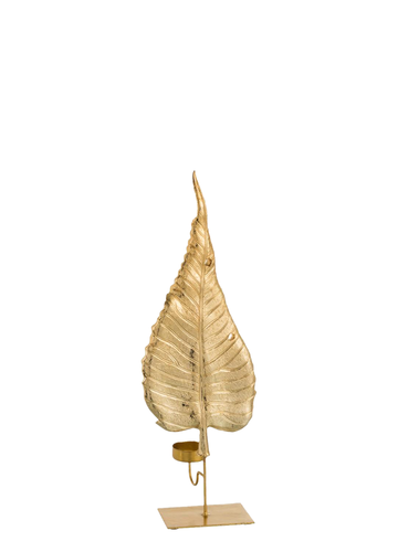 LEAF T-LIGHT / GOLD