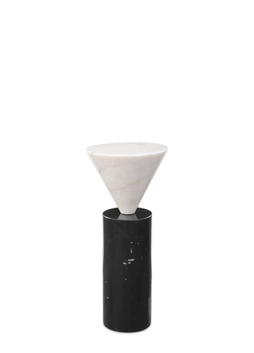 TOP HAT MERMER SEHPA / SİYAH BEYAZ