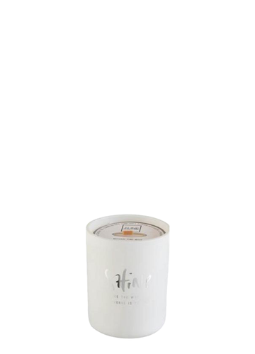 VELA DE CRISTAL BLANCO