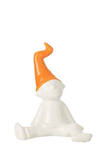 ENANO SENTADO / NARANJA