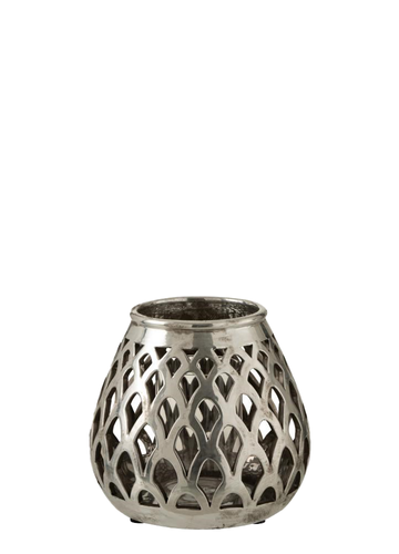 SILVER METAL T-LIGHT