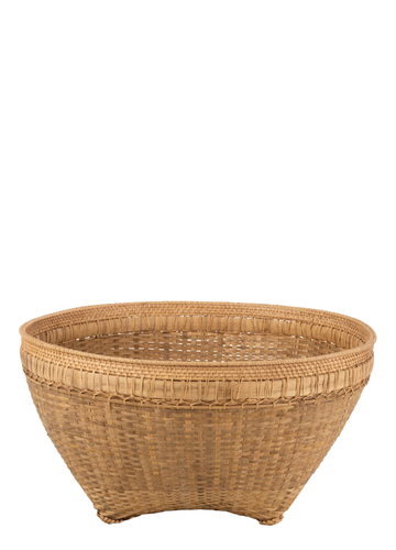CESTA REDONDA DE RATÁN