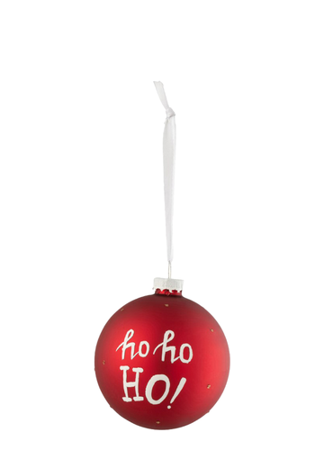 HO HO HO YILBAŞI SÜSÜ KIRMIZI / S