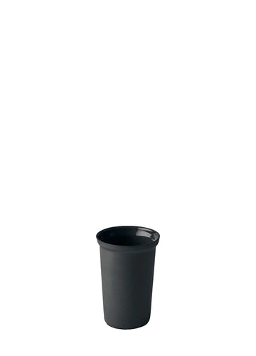 VASO DE AGUA FIGURADO / NEGRO