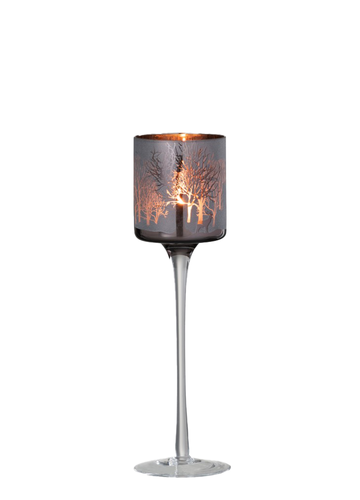 CRISTAL T-LIGHT / MARRÓN