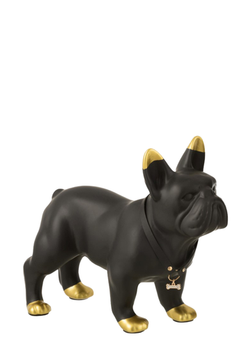BULLDOG CON COLLAR / DE PIE