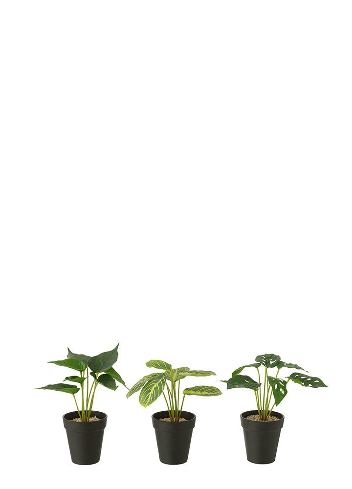 MONSTERA YAPAY BİTKİ / 23 CM