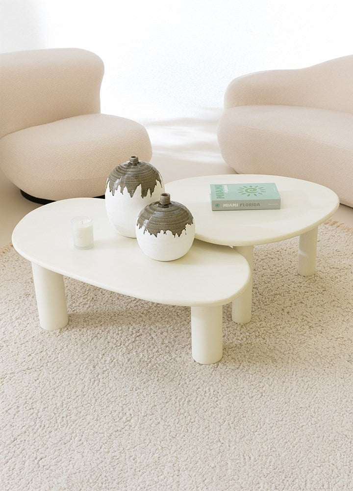 OLEA SERAMİK BEYAZ KÜP / 23,5 CM