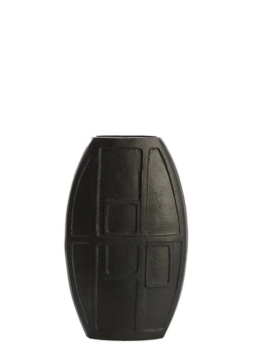 BOLANGI DOKULU VAZO / SİYAH