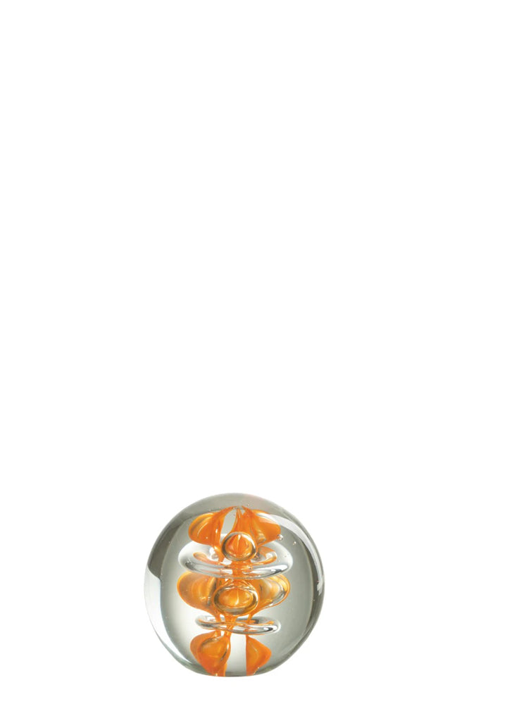 VERRE KAĞIT AĞIRLIĞI TURUNCU / M