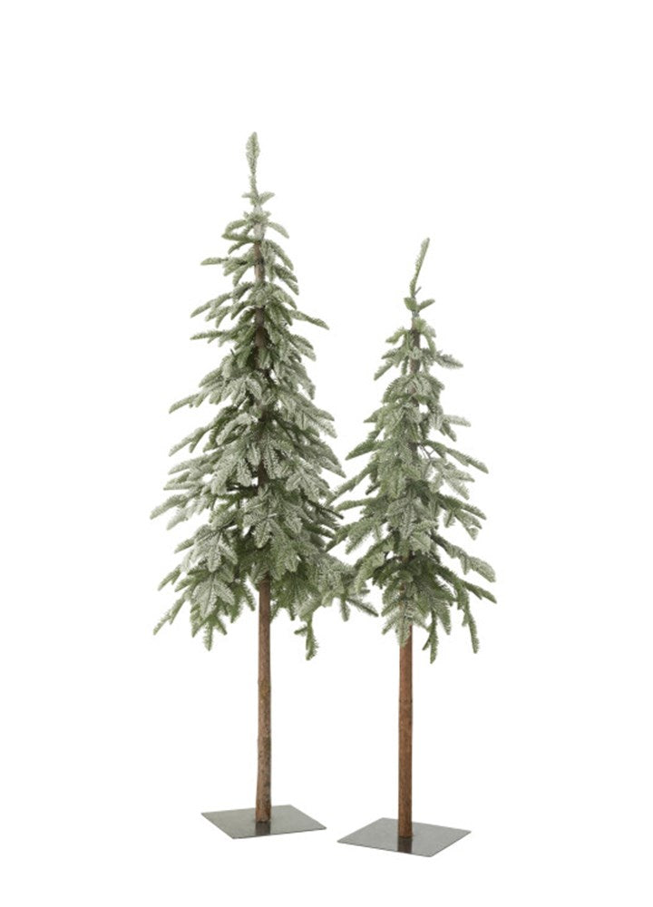 LED IŞIKLI KARLI YILBAŞI AĞACI / L