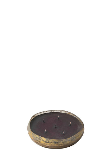 GOLD DETAYLI KOKULU CAM MUM / M