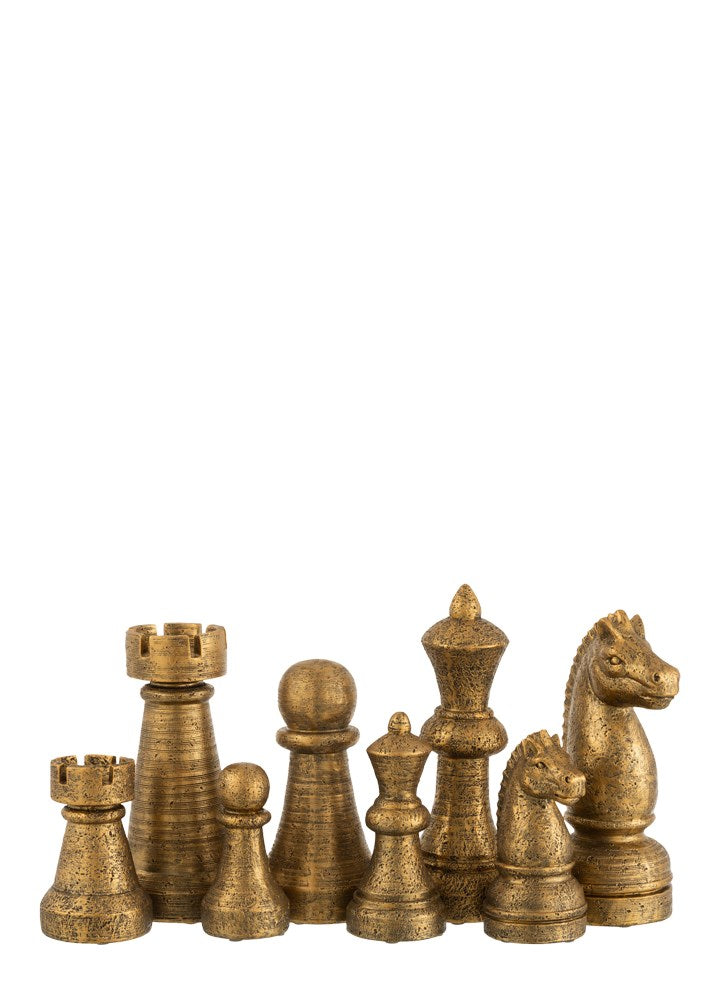 CHESS MERMER EF. SATRANÇ / GOLD FİL