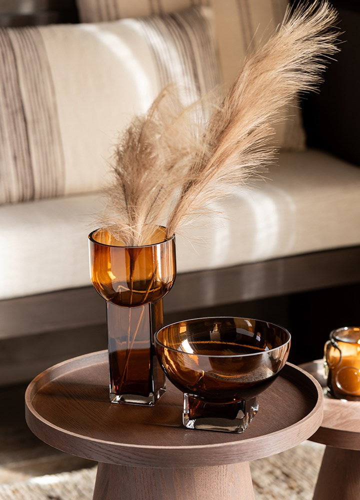 CAROL AMBER CAM TABAK / 20 CM