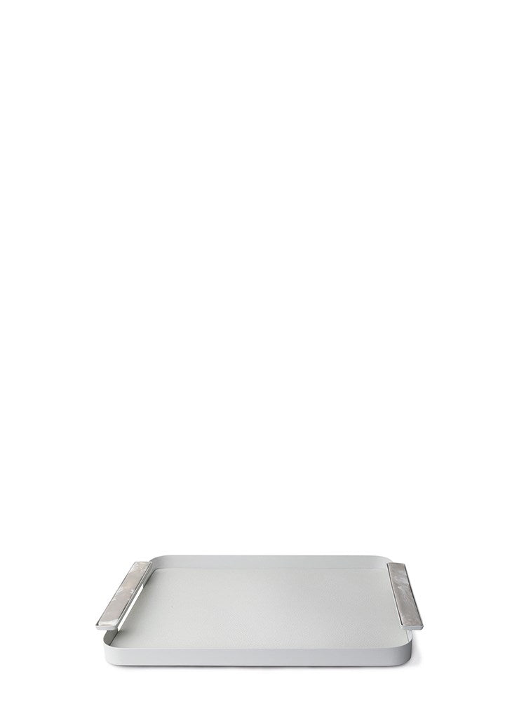 DİKDÖRTGEN GRİ TEPSİ 45X30 CM