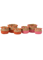 PONPONLU TURUNCU SAKSI / 10,5 CM 