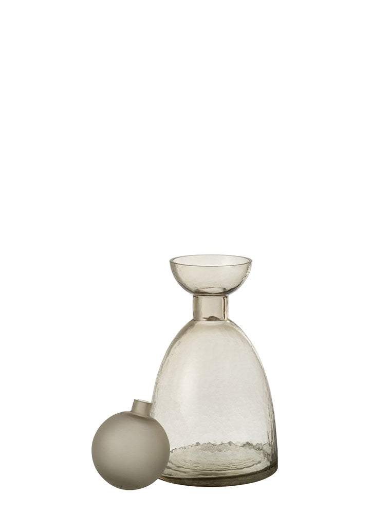 YARA ANTRASİT CAM ŞİŞE / 43 CM