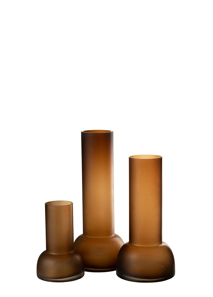 YARA KAHVERENGİ CAM ŞİŞE / 38 CM