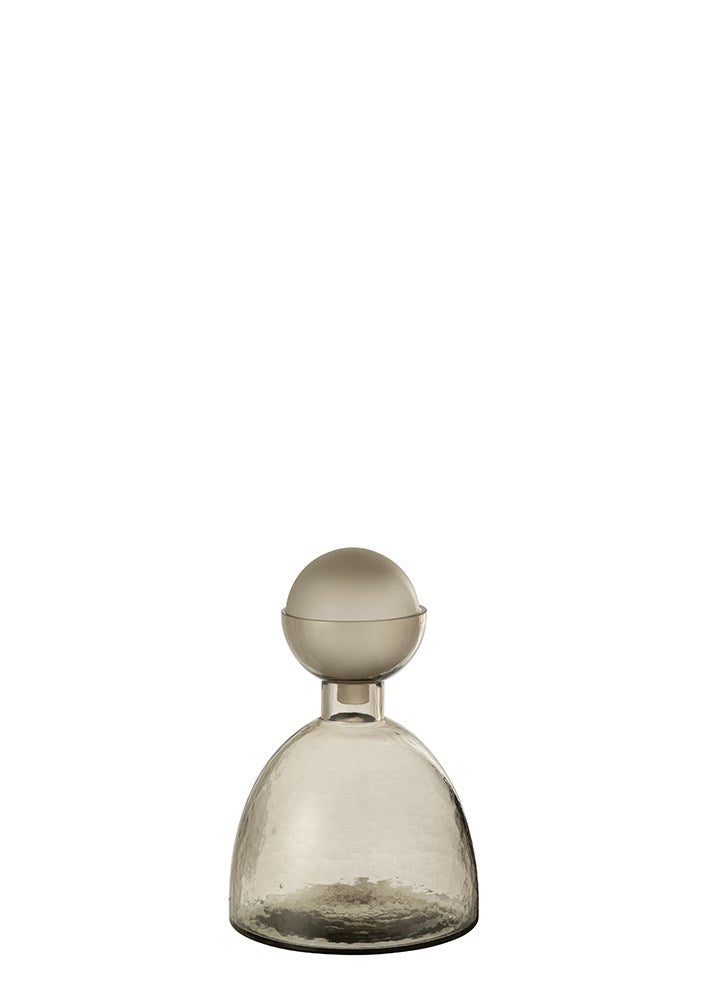 YARA ANTRASİT CAM ŞİŞE / 29 CM