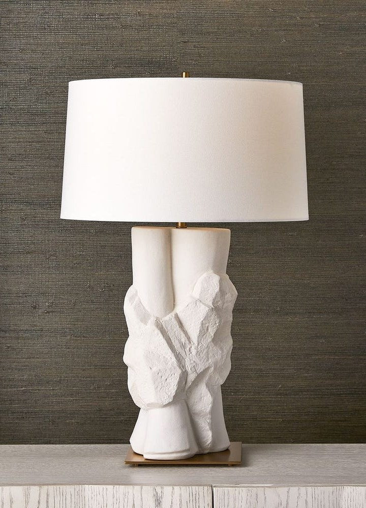 SCULPTURE SERAMİK BEYAZ AYDINLATMA 