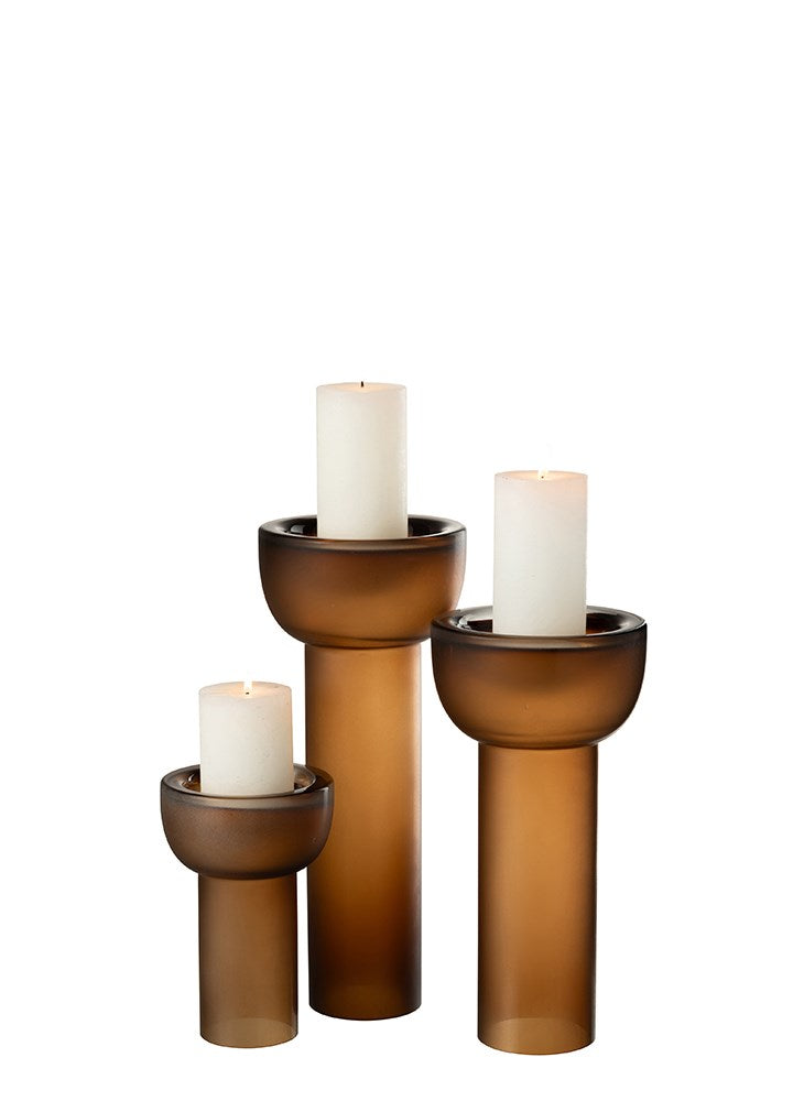 YARA KAHVERENGİ CAM ŞİŞE / 38 CM