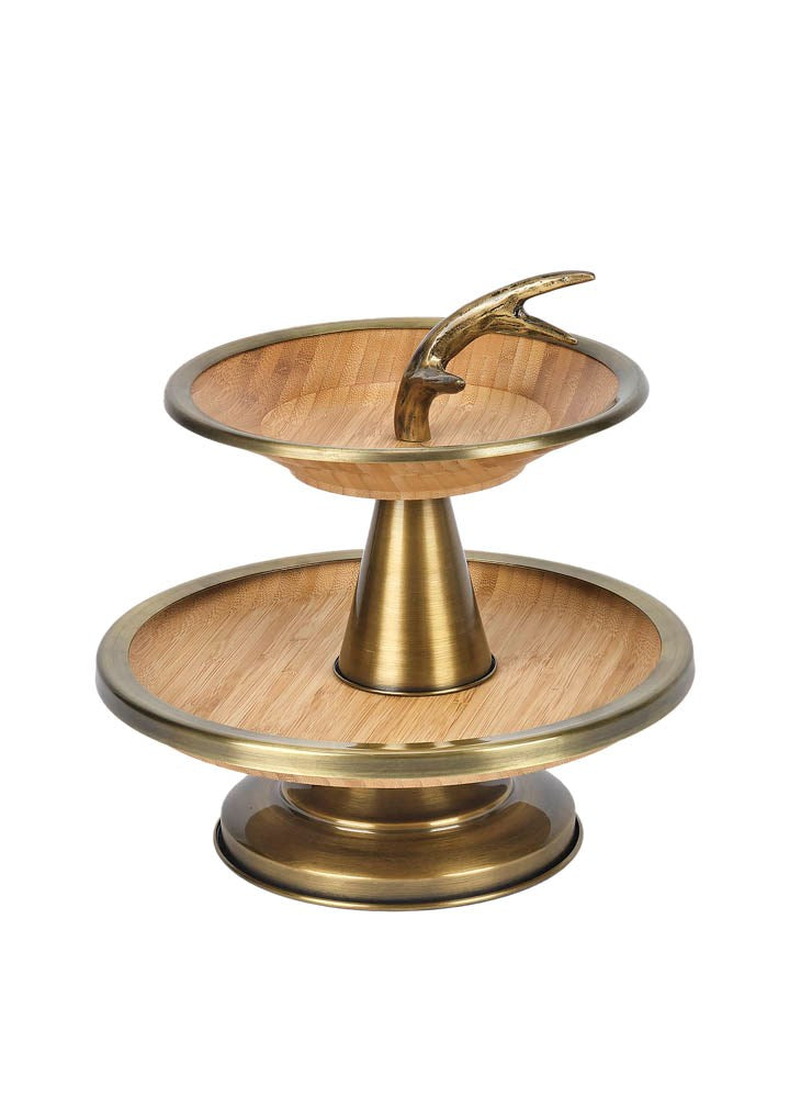 BOYNUZ DETAYLI BAMBU SUNUMLUK 