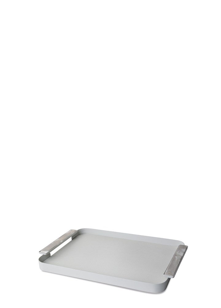 DİKDÖRTGEN GRİ TEPSİ 45X30 CM