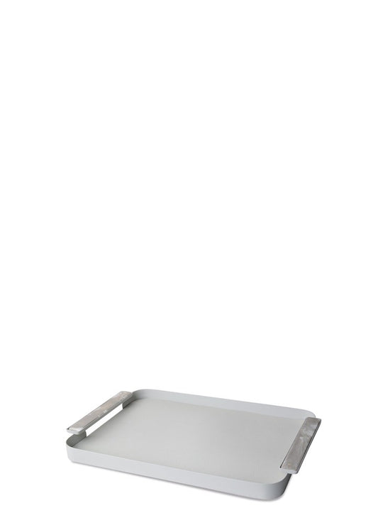 DİKDÖRTGEN GRİ TEPSİ 45X30 CM