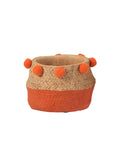 PONPONLU TURUNCU SAKSI / 10,5 CM 