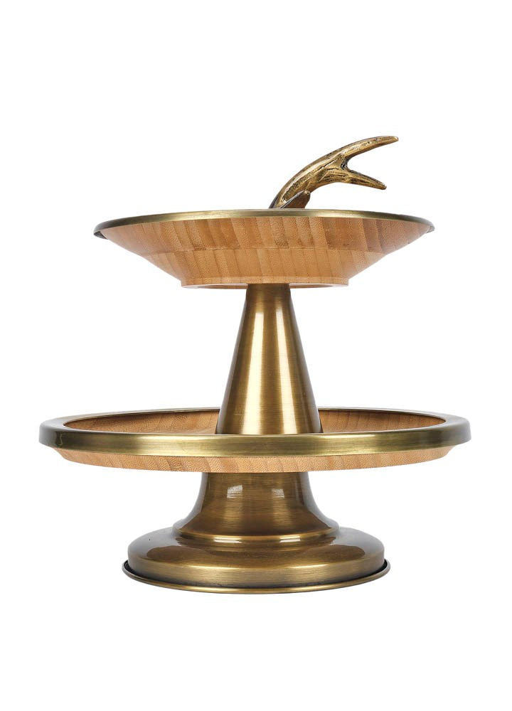 BOYNUZ DETAYLI BAMBU SUNUMLUK 