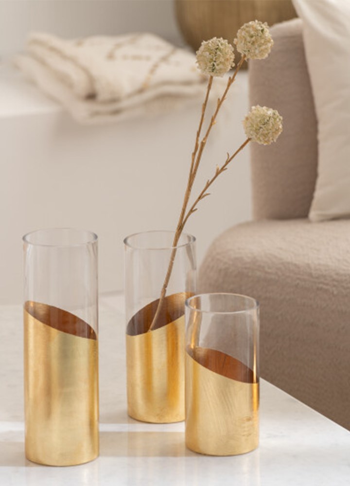 MOA GOLD DETAYLI MUMLUK / S