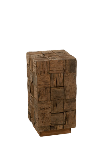 PILLAR AHŞAP NATUREL SEHPA / S