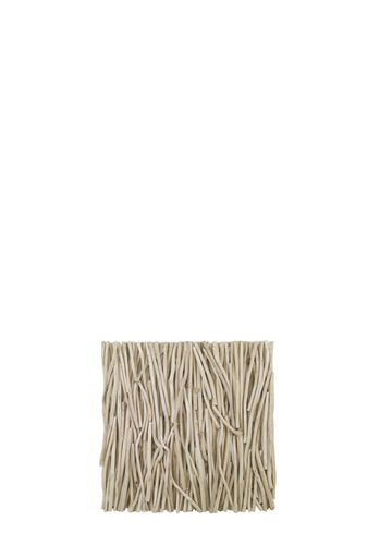 GATHERED TEAK AHŞAP PANEL / NATUREL