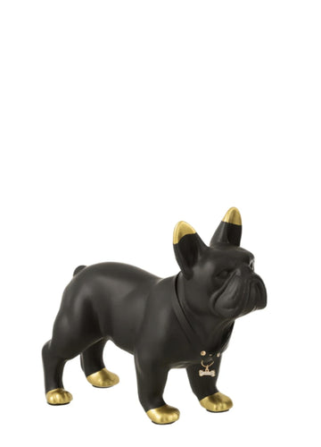BULLDOG CON COLLAR / DE PIE