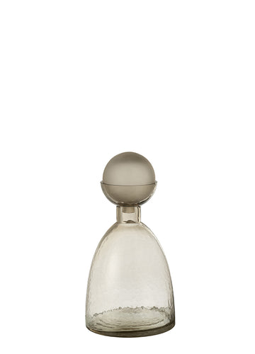 YARA ANTRASİT CAM ŞİŞE / 34 CM