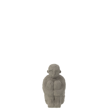 SITTING FIGURE / GRAY