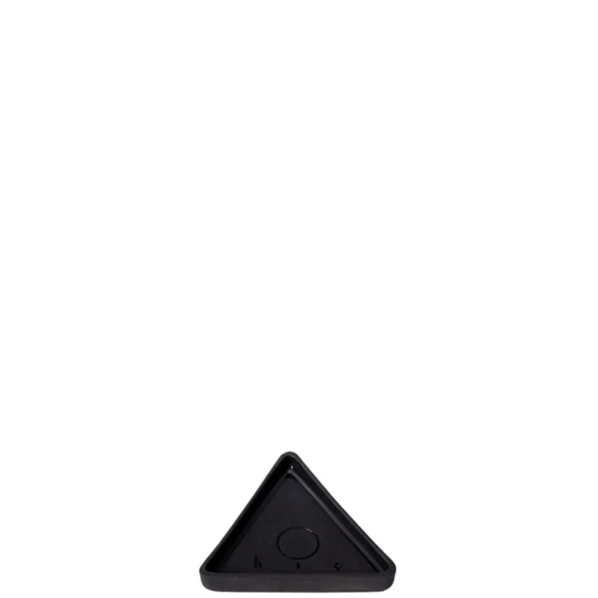 EVER CERAMIC TRIANGLE PLATE BLACK/S