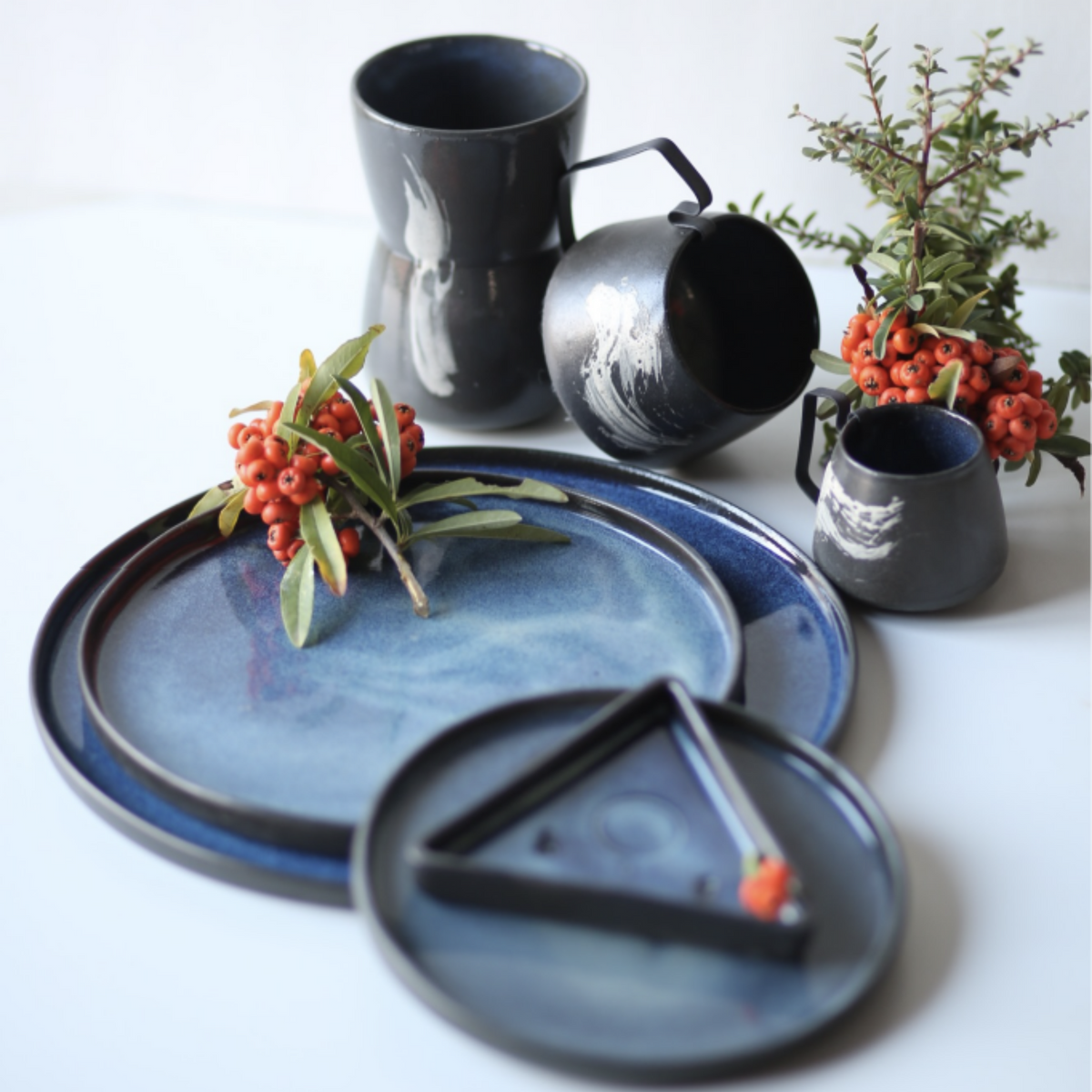 EVER CERAMIC COFFEE CUP / BLACK