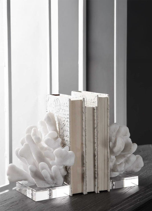 CHARBEL MERCAN KİTAP TUTUCU / BEYAZ