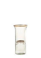 GLASSY GOLD DETAYLI CAM MUMLUK / L