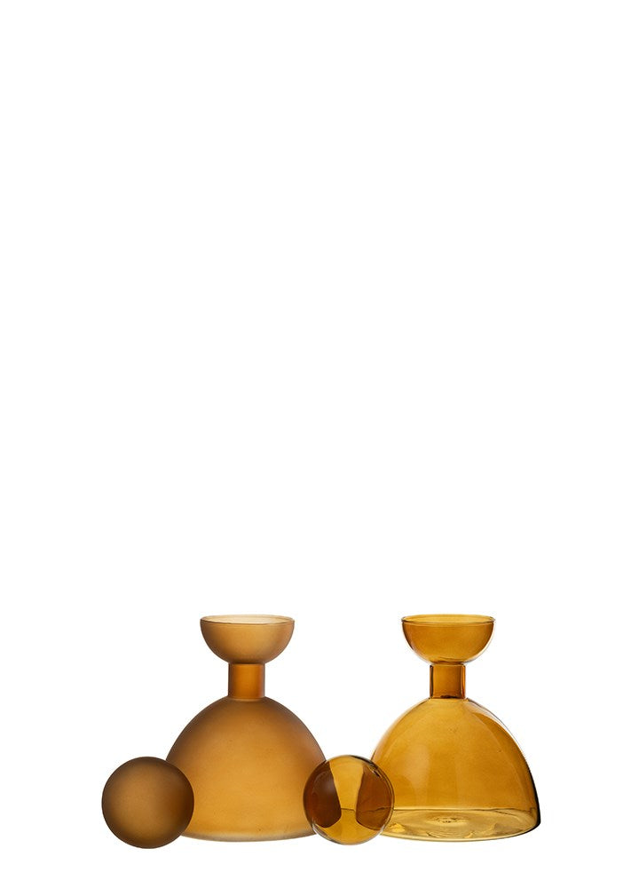 YARA AMBER MİNİ CAM ŞİŞE PARLAK