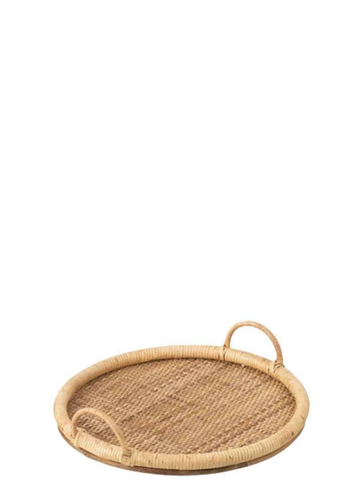 CONNY RATTAN YUVARLAK TEPSİ / M