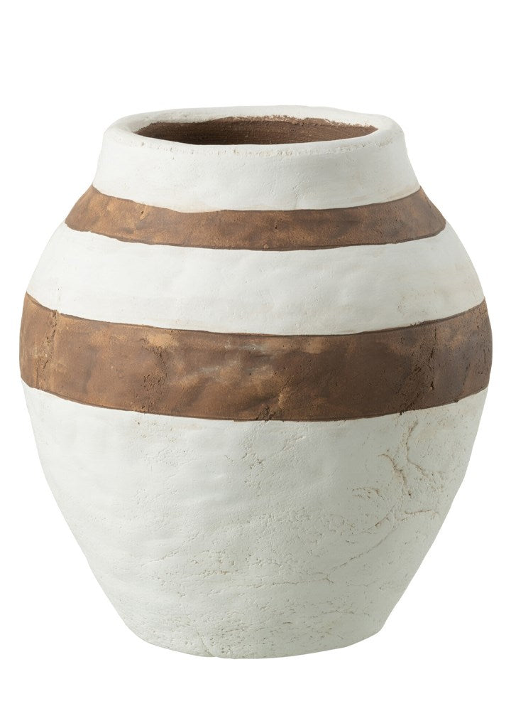 KENİA SERAMİK SAKSI BEYAZ / 22,5 CM 