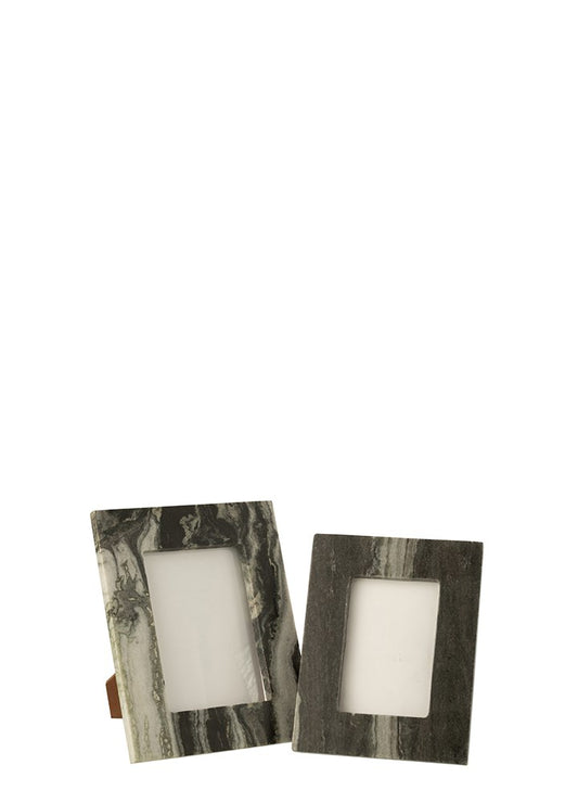 SİYAH MERMER FOTOĞRAF ÇERÇEVESİ