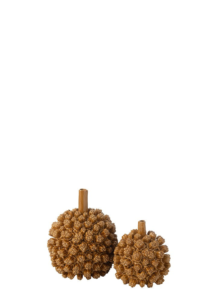 SAKİ SERAMİK OBJE HARDAL SARI / L