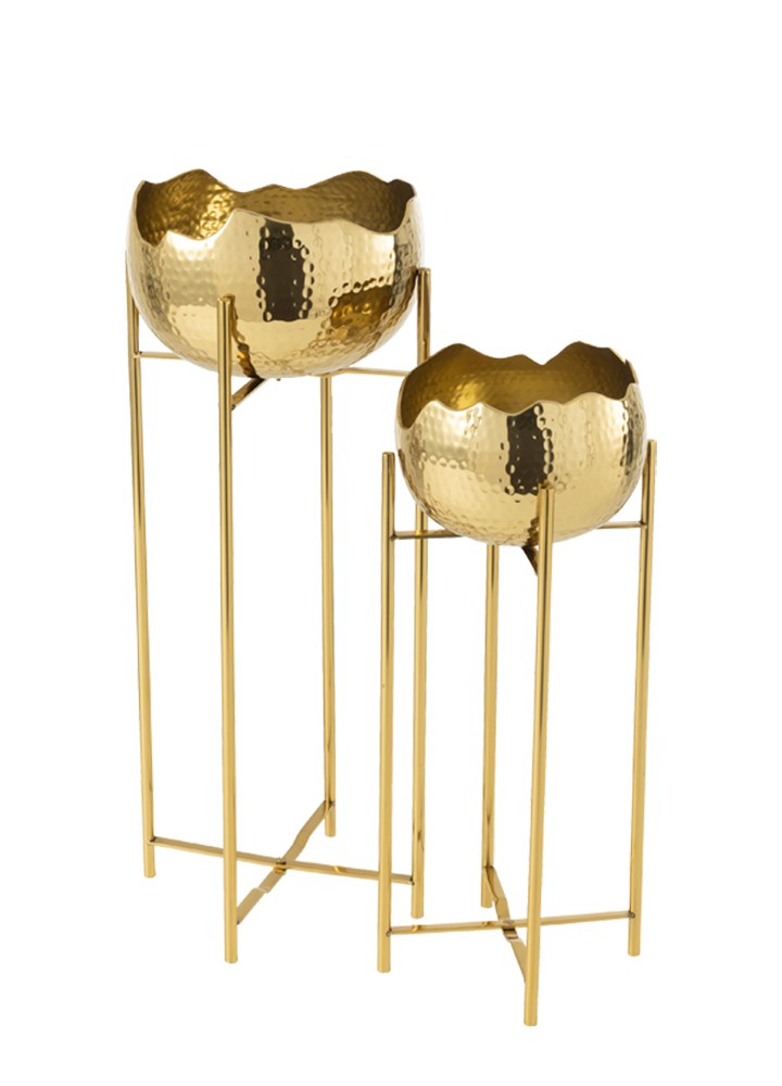 BOWL GOLD METAL SAKSI / S