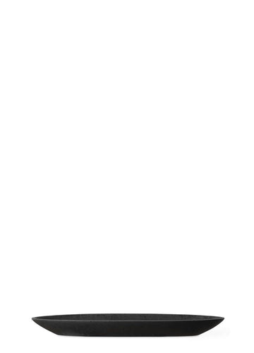 VESSEL OVAL TAŞ TABAK / SİYAH