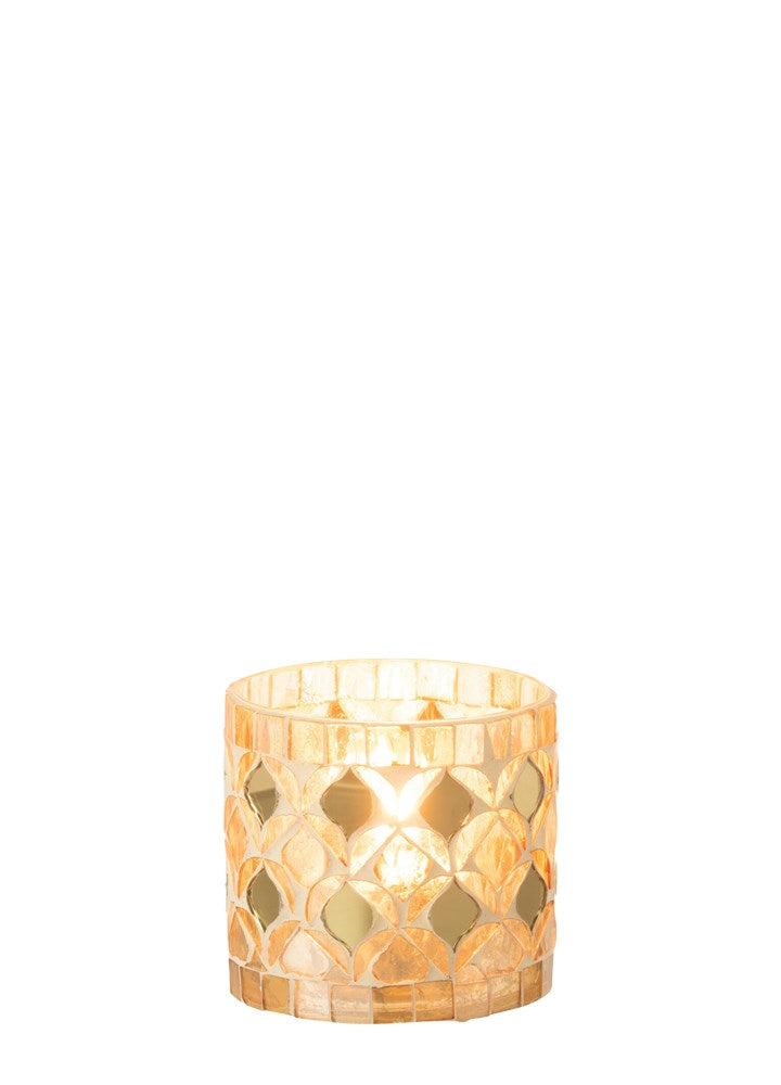 MOZAİK MUMLUK / GOLD