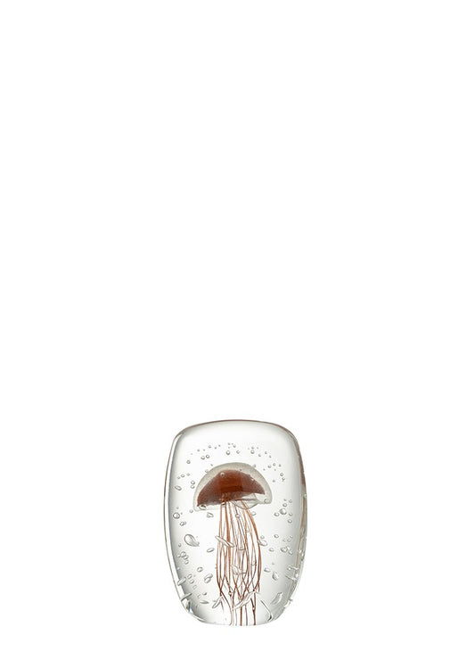 DENİZ ANASI CAM KAĞIT AĞIRLIĞI / BORDO KAHVE M