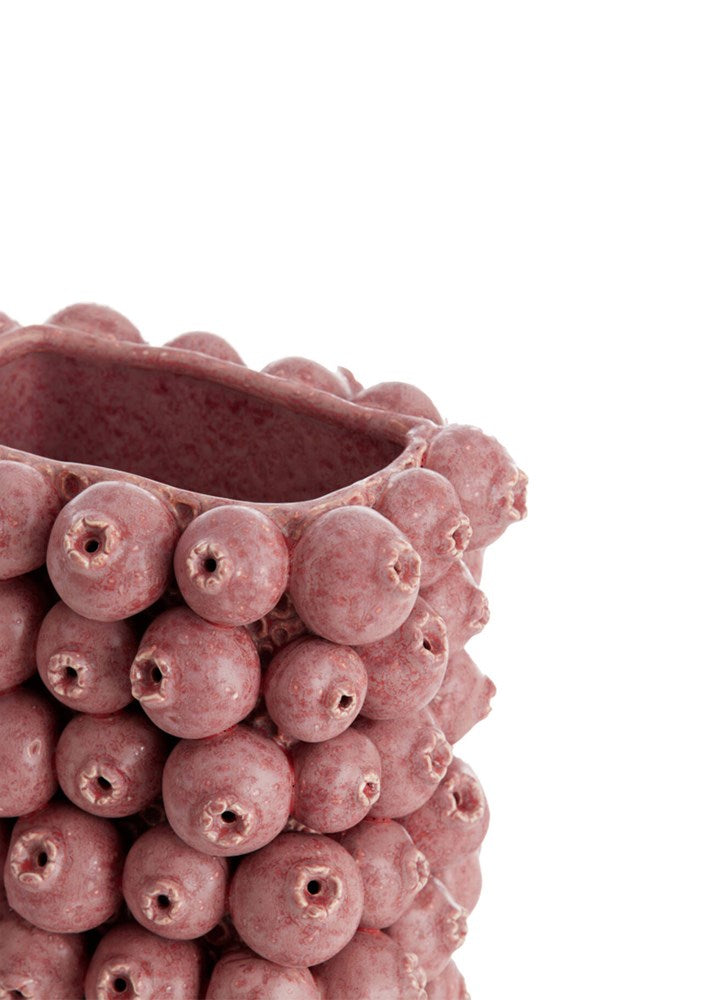 NITALI SERAMİK VAZO / PEMBE 